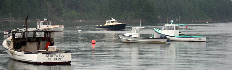 Isle Au Haut Harbor, Maine